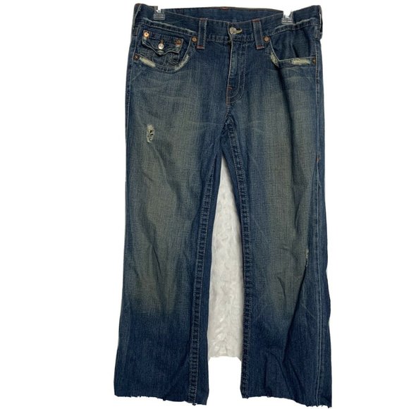 True Religion Other - XSOLDX True Religion Distressed Mens Jeans Billy